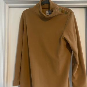 Dudley Stephens Bailiwick Button Turtleneck EUC